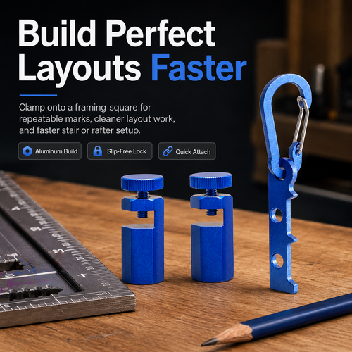 🔨 Stair Gauge Set – Build Perfect Layouts Faster