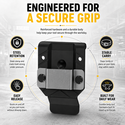 🛠️ Belt Tool Holder – Compact. Secure. Always Ready.