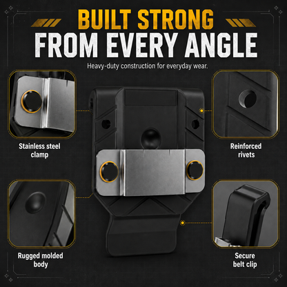 🛠️ Belt Tool Holder – Compact. Secure. Always Ready.