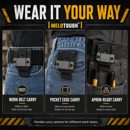 🛠️ Belt Tool Holder – Compact. Secure. Always Ready.