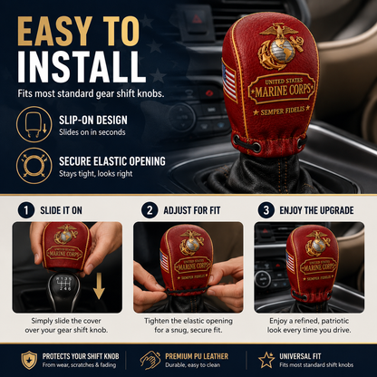 🇺🇸 Last Day Promo: 49% OFF 🎖️Military Tribute Gear Shift Cover Collection