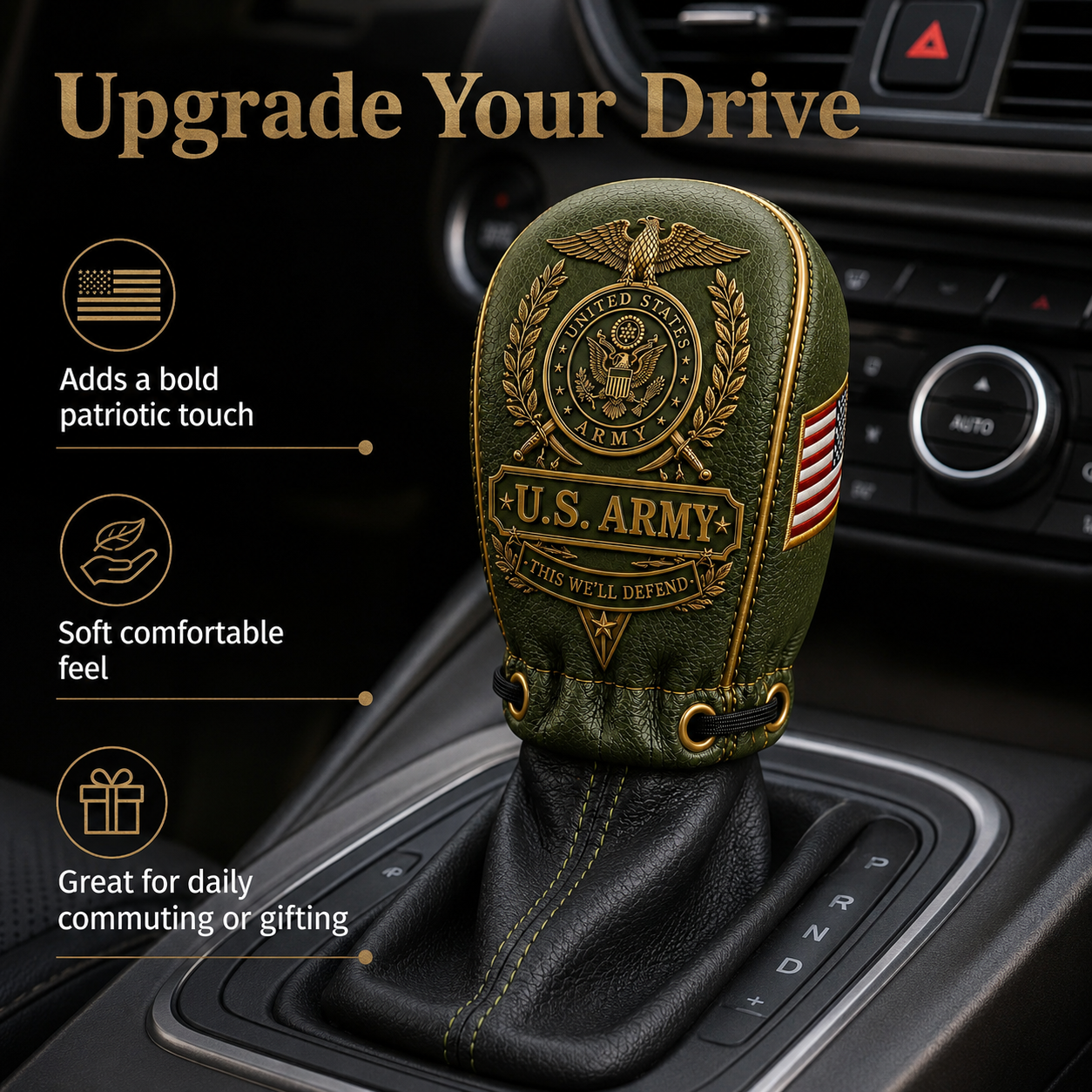 🇺🇸 Last Day Promo: 49% OFF 🎖️Military Tribute Gear Shift Cover Collection