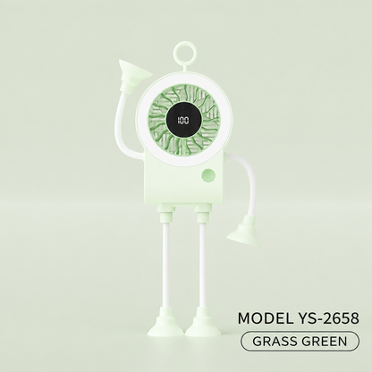 🌀 Cute Desk Fan – Say Hi to Cool Comfort