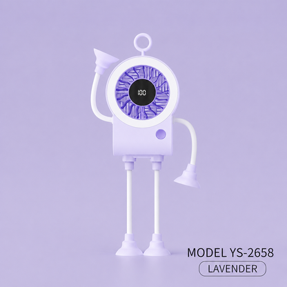 🌀 Cute Desk Fan – Say Hi to Cool Comfort