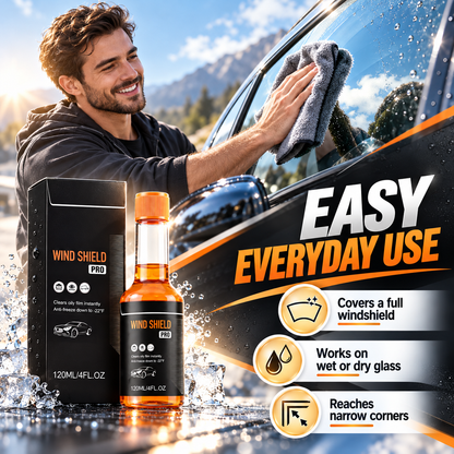 🚗 50% OFF Windshield Oil Film Cleaner – Clearer Glass & Streak-Free Driving View ✨