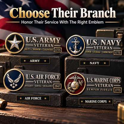 🎖️ 50% OFF Veteran Vehicle Emblem – Honor Their Service With Pride 🇺🇸