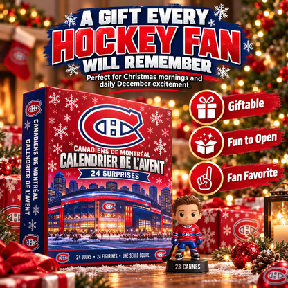 🏒 50% OFF Montreal Canadiens Advent Calendar – 24 Days of Hockey Surprises 🎄