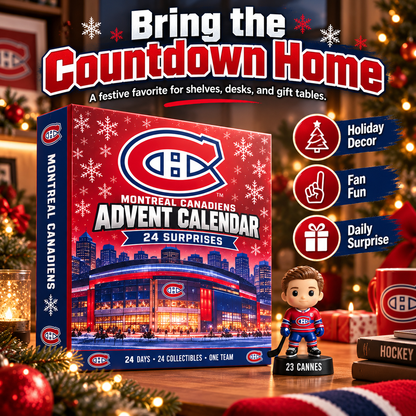 🏒 50% OFF Montreal Canadiens Advent Calendar – 24 Days of Hockey Surprises 🎄