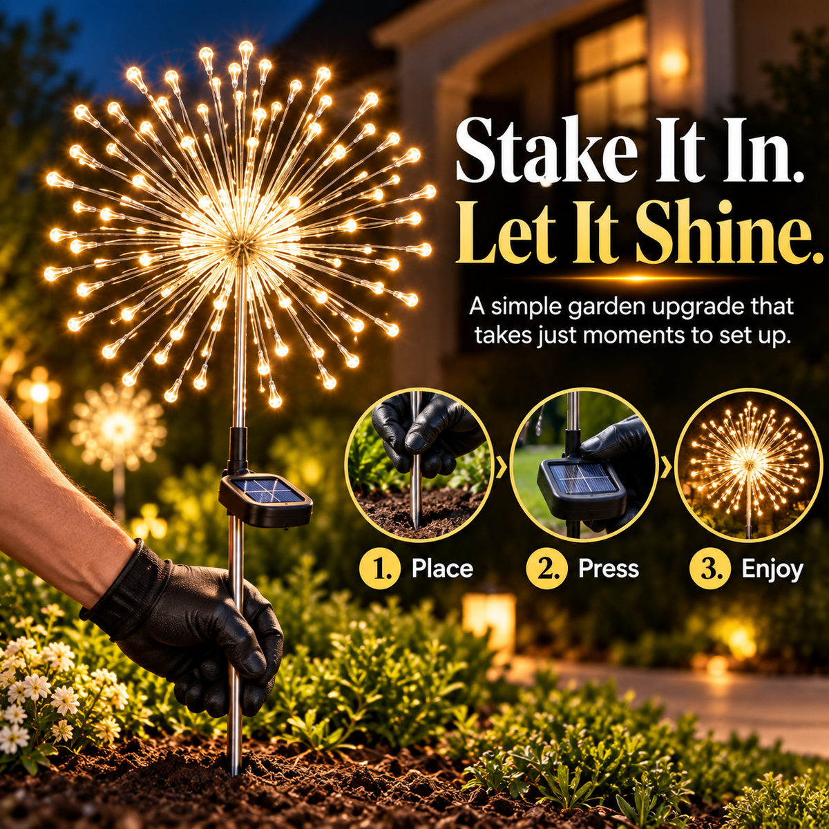 ☀️ 50% OFF Solar Dandelion Garden Light – Charges by Day, Glows After Dark ✨