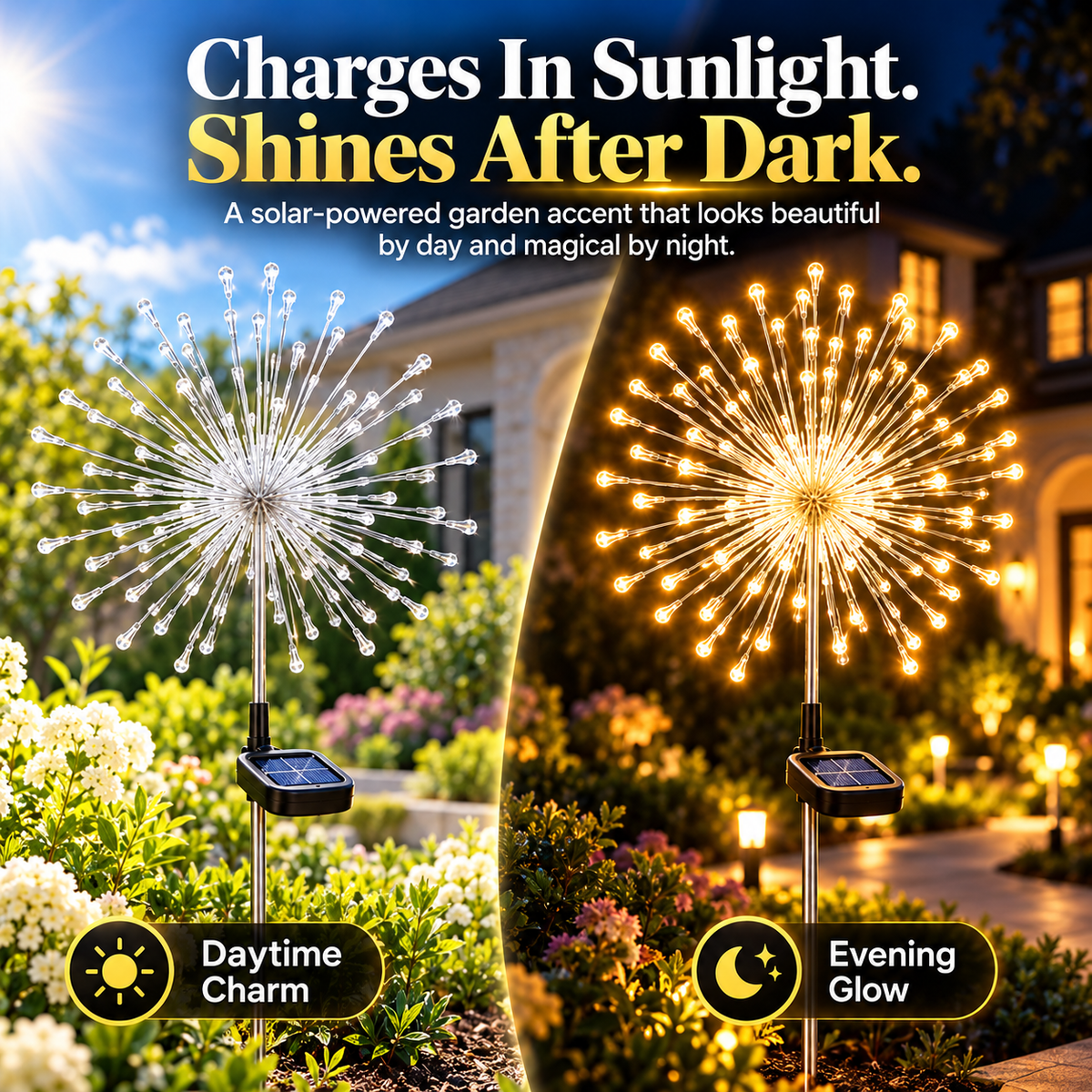 ☀️ 50% OFF Solar Dandelion Garden Light – Charges by Day, Glows After Dark ✨