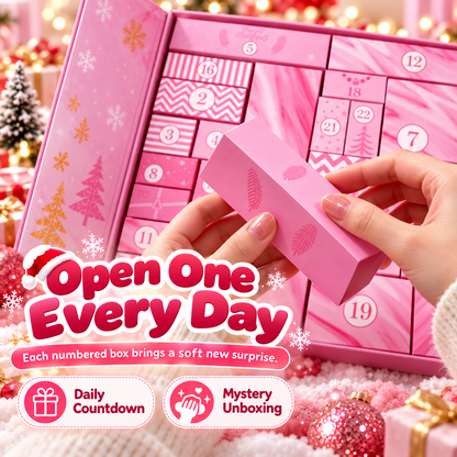 🎀 50% OFF 24-Day Squishy Advent Calendar – A New Soft Surprise Every Day 💕