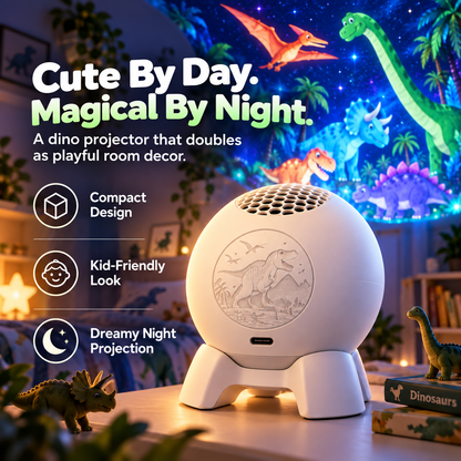 🦖 50% OFF Dinosaur Room Projector – Turn Walls & Ceilings Into a Dino Adventure ✨