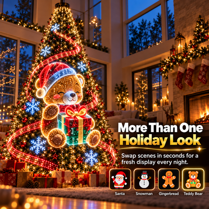 🎄 50% OFF App-Controlled Christmas Tree Lights – Turn Your Tree Into a Holiday Light Show ✨