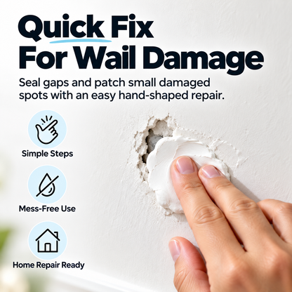 🏠 50% OFF Multi-Surface Repair Clay – Easy Fixes for Wood, Walls, Trim & Brick 🔧