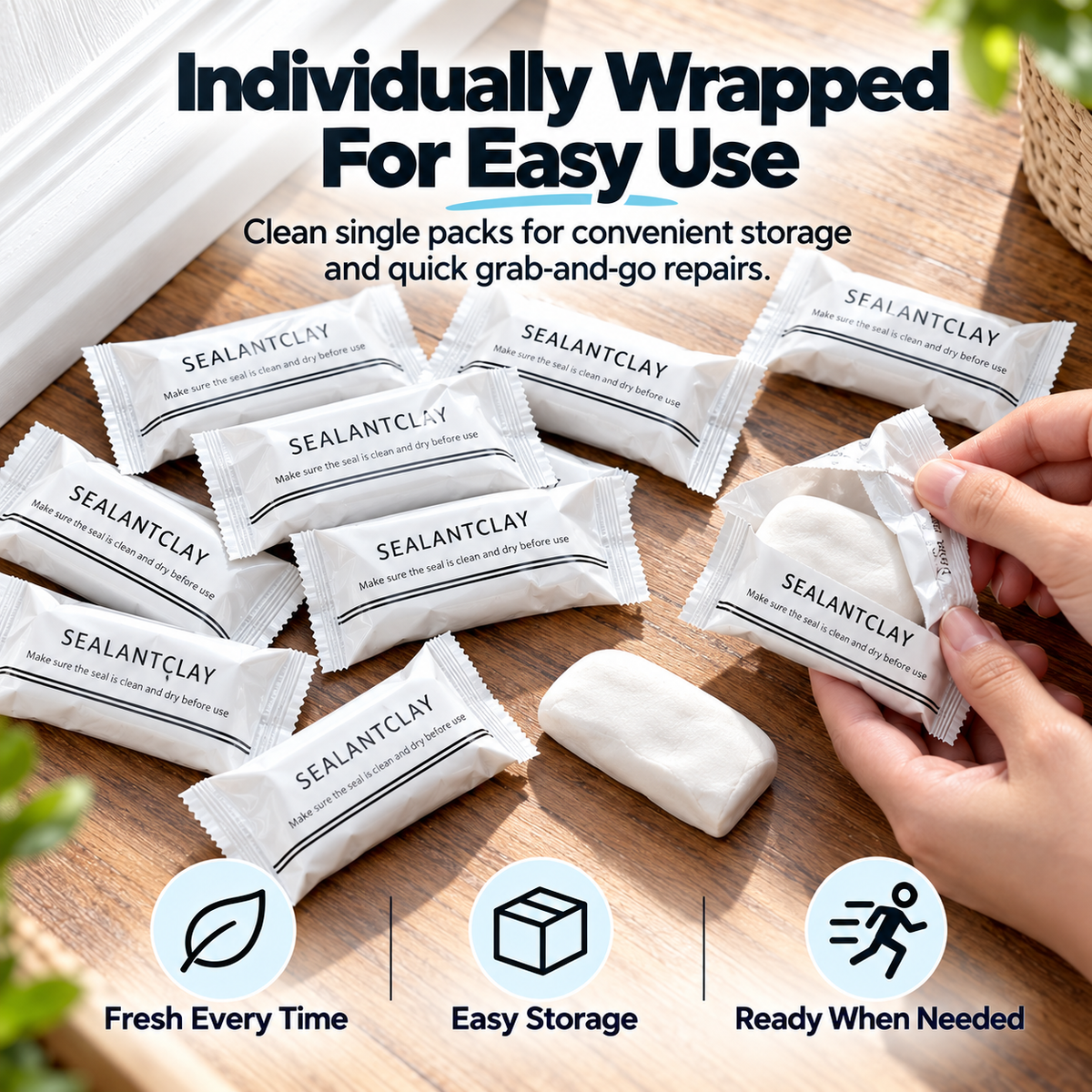 🏠 50% OFF Multi-Surface Repair Clay – Easy Fixes for Wood, Walls, Trim & Brick 🔧