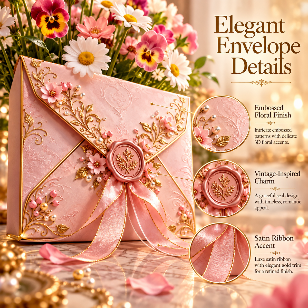 💐 50% OFF Flower Bouquet Envelope – A Beautiful Gift That Blooms When Opened 🎁