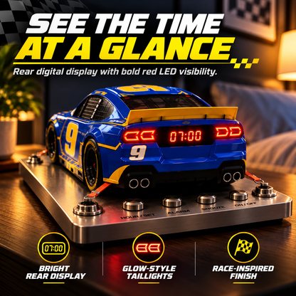 🏁 Race Car Alarm Clock – Wake Up In The Fast Lane ⏰🔥