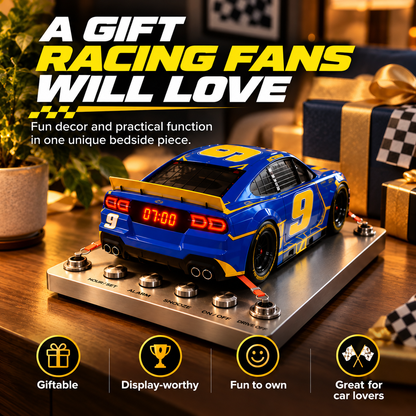 🏁 Race Car Alarm Clock – Wake Up In The Fast Lane ⏰🔥