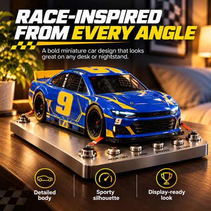 🏁 Race Car Alarm Clock – Wake Up In The Fast Lane ⏰🔥