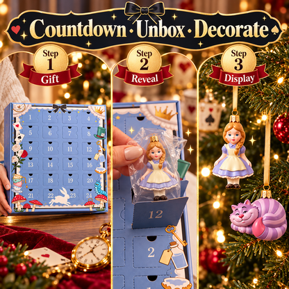 ♠️ 50% OFF Wonderland-Inspired Advent Calendar – 24 Magical Holiday Collectibles ✨