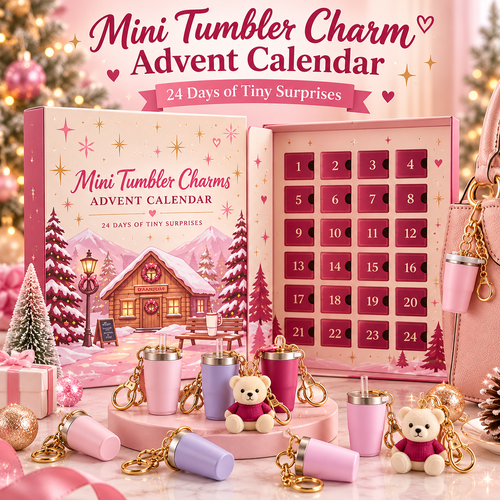 🎀 Unwrap the Magic of Mini Tumbler Charms!