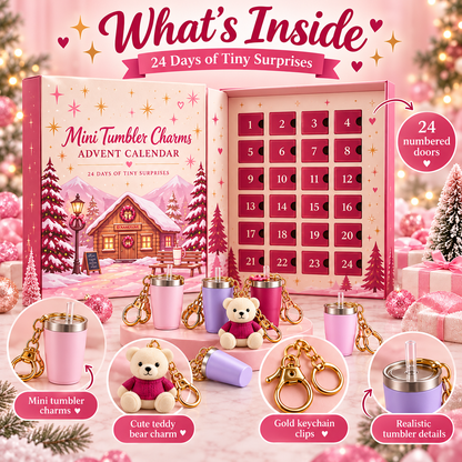 🎀 Unwrap the Magic of Mini Tumbler Charms!