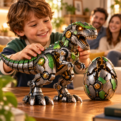 🔥⚙️🦖 Mechanical T-Rex Egg – From Mysterious Egg to Mighty Robotic Dinosaur!