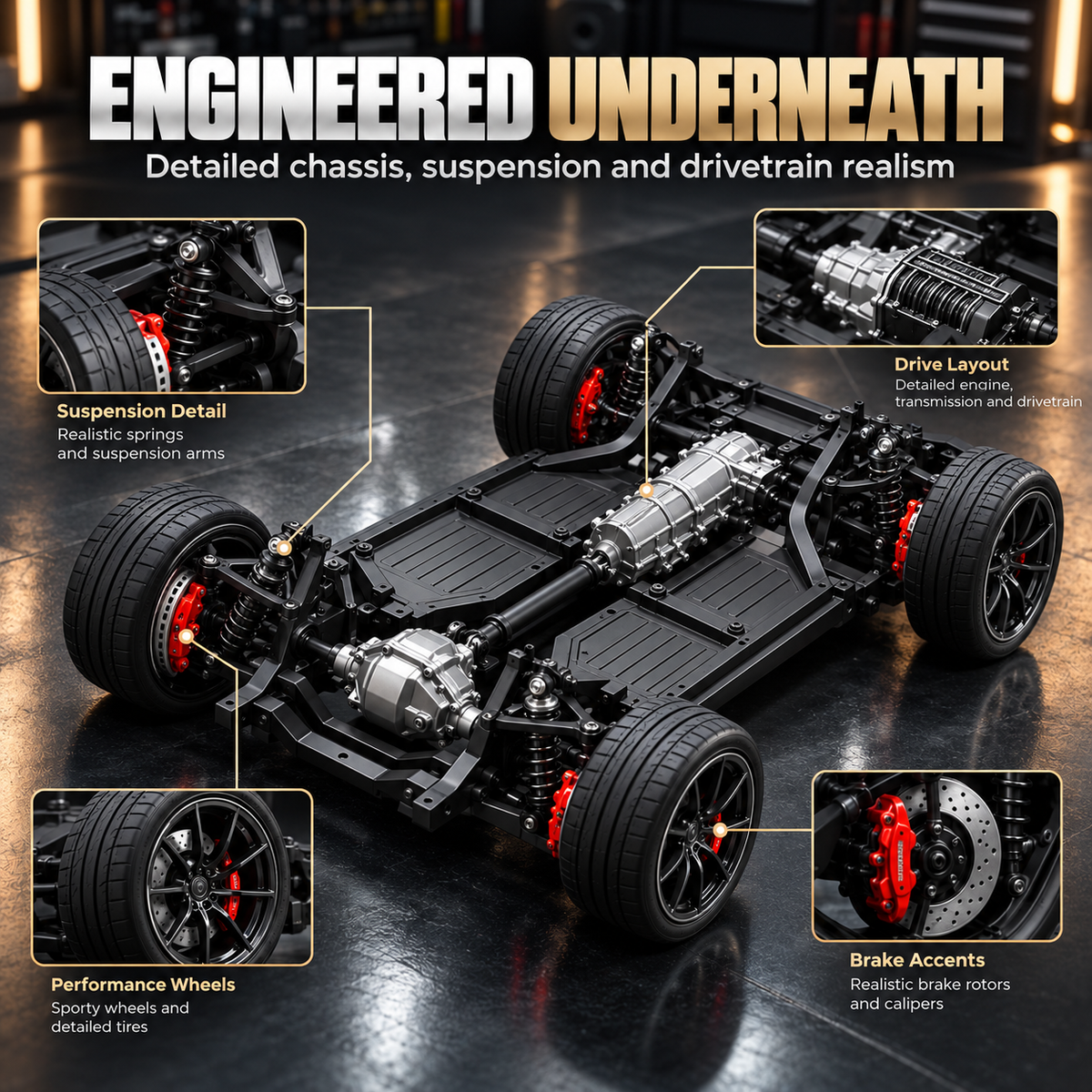 🏁 Built by You – Hands-On Performance Car Model Project
