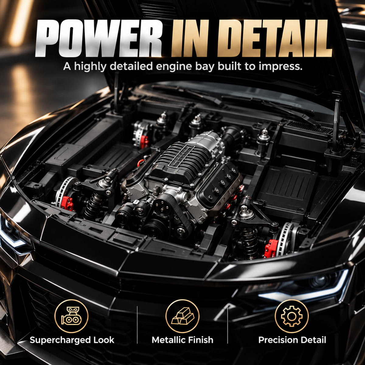 🏁 Built by You – Hands-On Performance Car Model Project