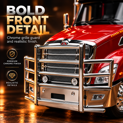 🚛 Premium Tanker Truck Model – Detailed Collector Display with Protective Case