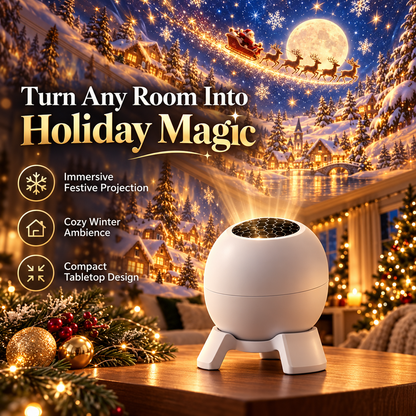 🎄✨ Christmas Wonderland Scene Projector – Turn Any Room Into Holiday Magic