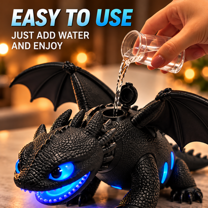 🐉✨ Magical Dragon Mist Diffuser – Glowing LED Dragon Humidifier & Fantasy Night Light for a Magical Room Display