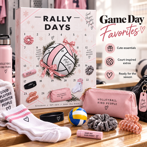 🏐 Rally Days Volleyball Advent Calendar 🎁 24 Daily Surprises For Volleyball Girls