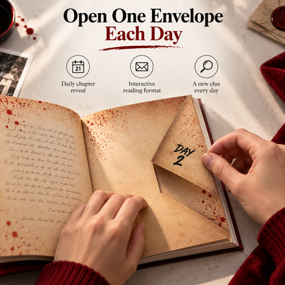 🕯️ 21 Jours En Enfer Mystery Thriller ✉️ 21-Day Envelope Reading Experience