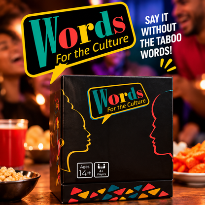 🔥 50% OFF Words For The Culture™ Party Game – The Ultimate Culture-Inspired Guessing Game For Friends & Family