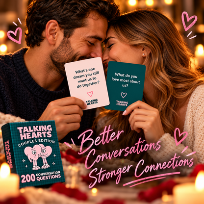 💝 50% OFF Talking Hearts 200 Questions Couples Card Game