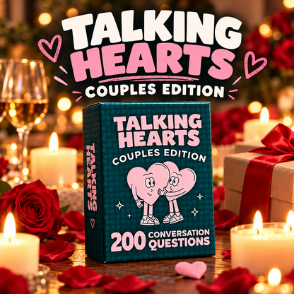 💝 50% OFF Talking Hearts 200 Questions Couples Card Game