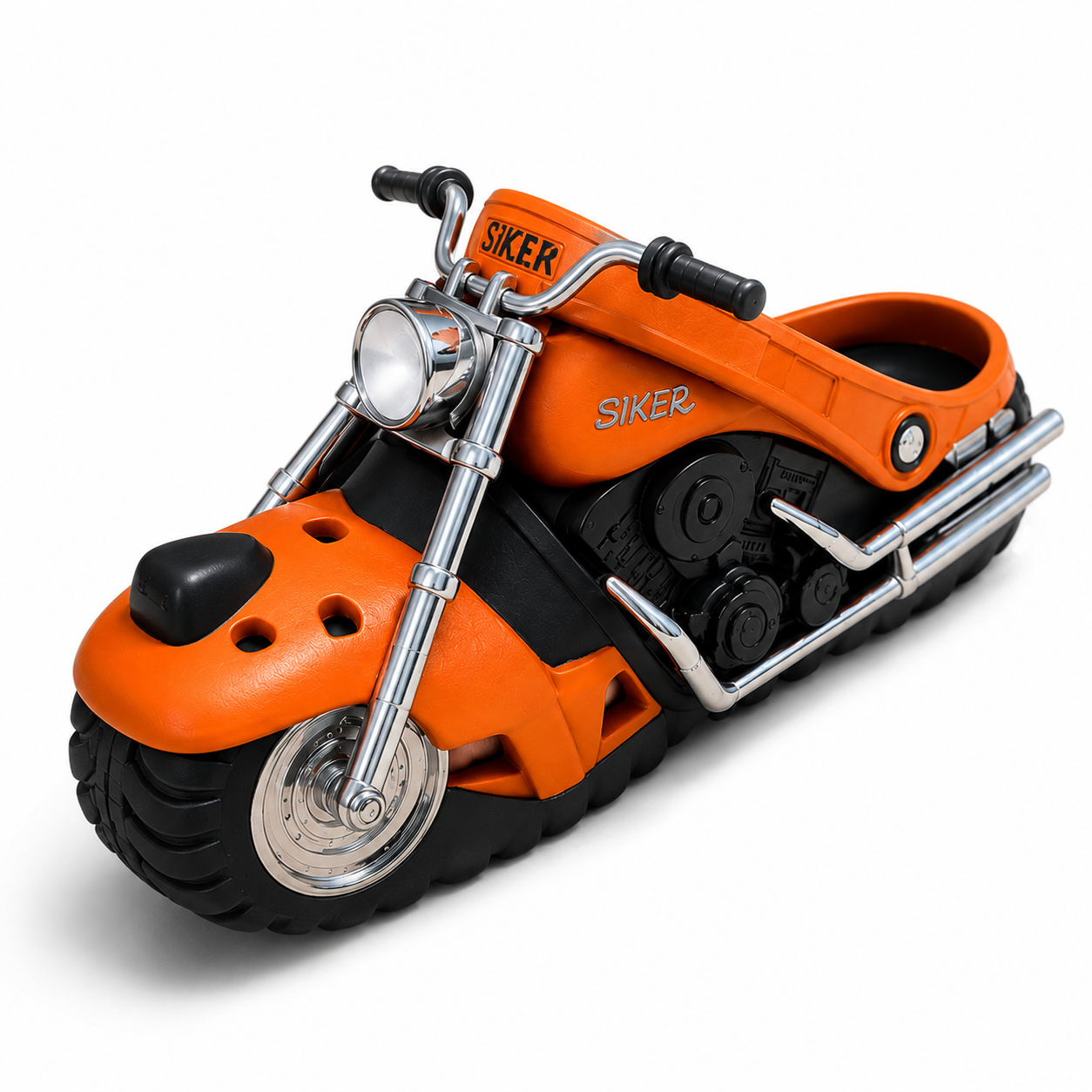 🏍️🔥 Ride-On Motorcycle Slippers