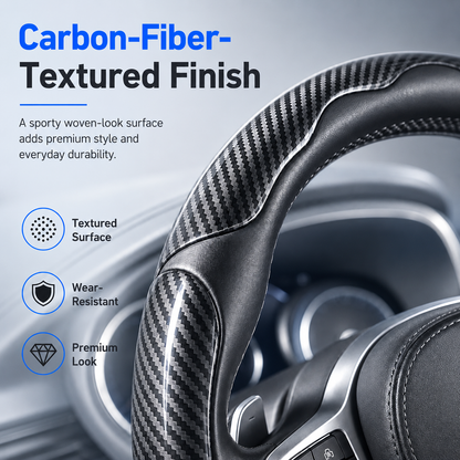 Universal Car Non-Slip Steering Wheel Cover – Comfortable Grip & All-Season Protection