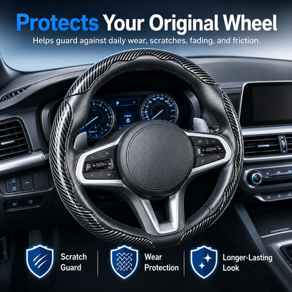 Universal Car Non-Slip Steering Wheel Cover – Comfortable Grip & All-Season Protection