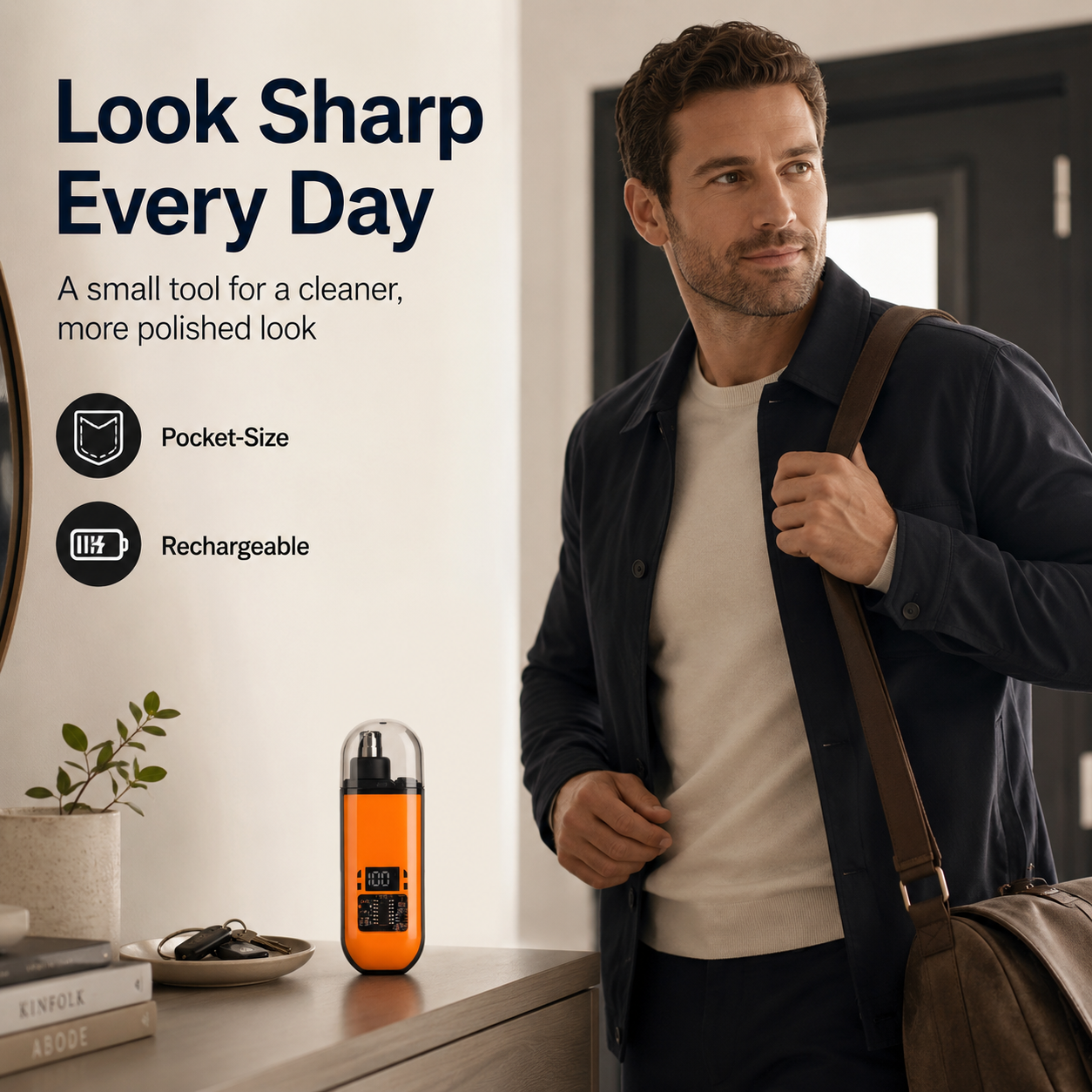 🔥Professional LED Display Nose & Ear Trimmer