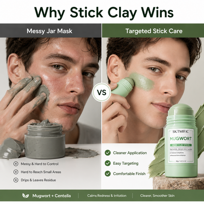 🌿Clay Mask Stick Series—3 Clay Mask Sticks Targeting Various Skin Concerns