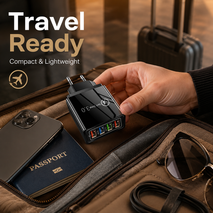 ⚡ 4-in-1 Smart Charging | One Charger. Four Devices. Zero Waiting.
