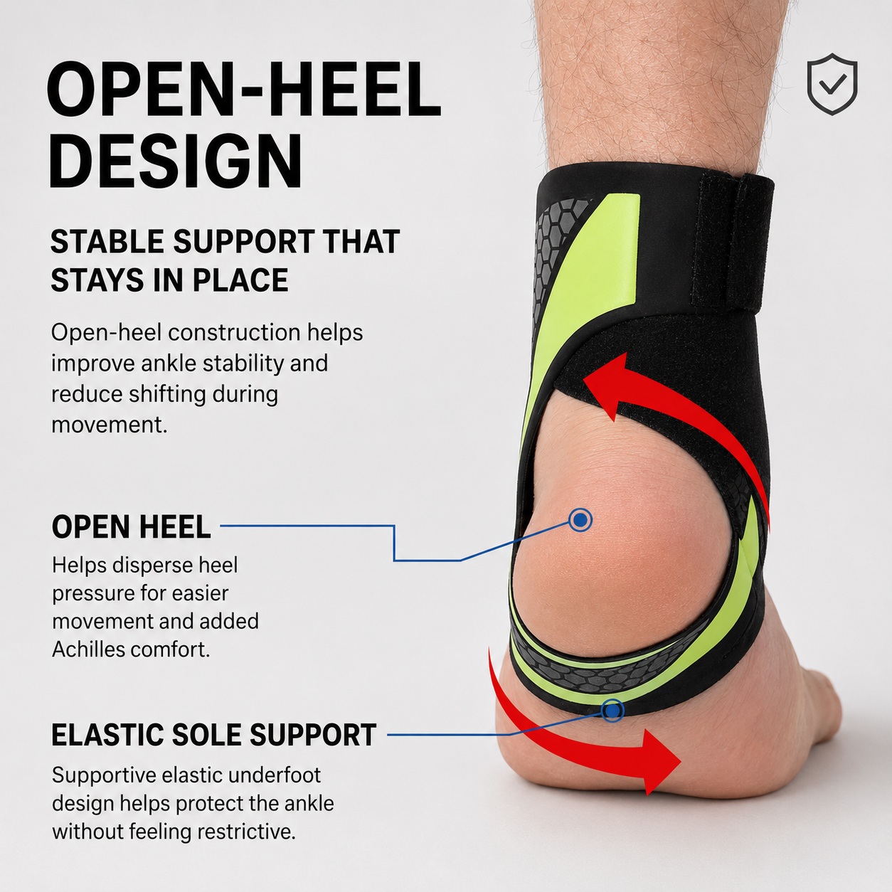 Ultra-Thin Breathable Ankle Support Brace