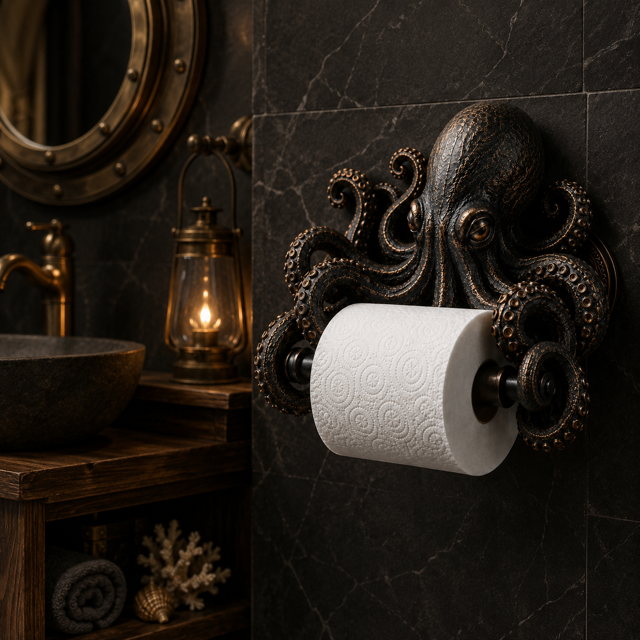 Ocean Guardian Toilet Paper Holder