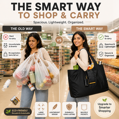 👜 Foldable Keychain Tote Bag ✨ | 🛍️ Portable Reusable Shopping Bag 💕 Compact, Lightweight & Easy to Carry 🔑
