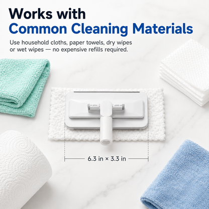 ✨  🧹 Multi-Purpose Mini Dust Mop🧼 – Lightweight Bathroom & Tight-Space Cleaner