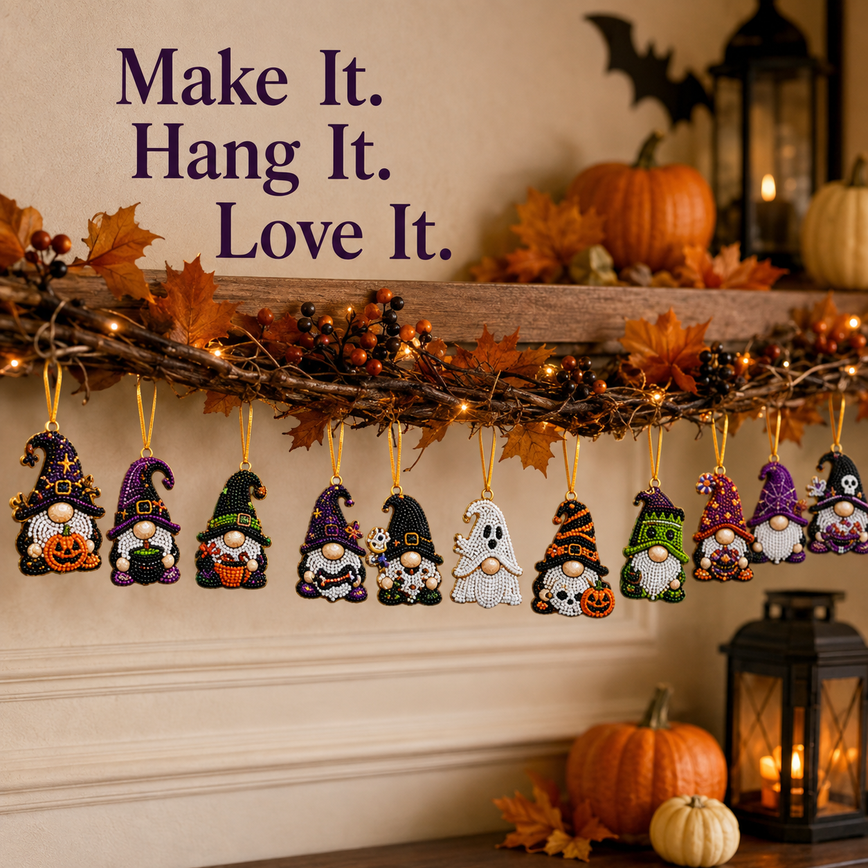 🎃✨ 31 Days of Gnome Surprises Halloween Diamond Painting Advent Calendar!!!