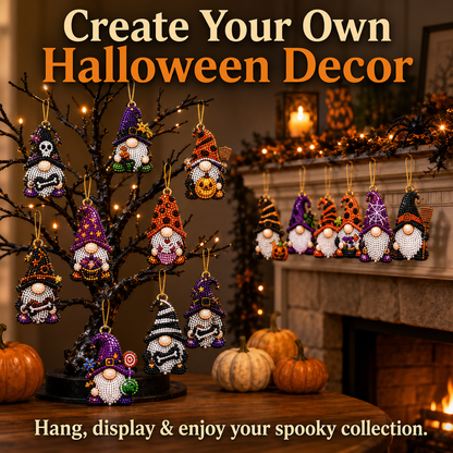 🎃✨ 31 Days of Gnome Surprises Halloween Diamond Painting Advent Calendar!!!