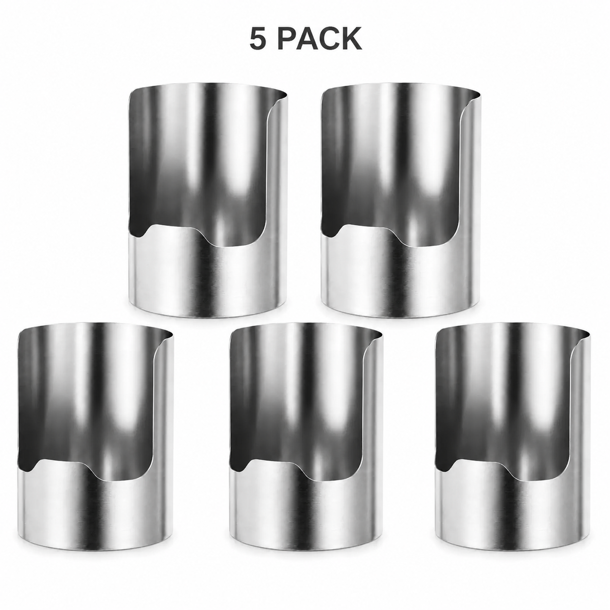 ✨ Stainless Steel Kitchen Utensil Holder – 🍳Open-Front Countertop Organizer for Spoons, Spatulas & Everyday Tools
